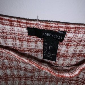 Plaid Cropped Tank Top